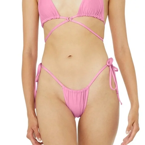 90s Pink Alo x Frankies Bikini Bottom