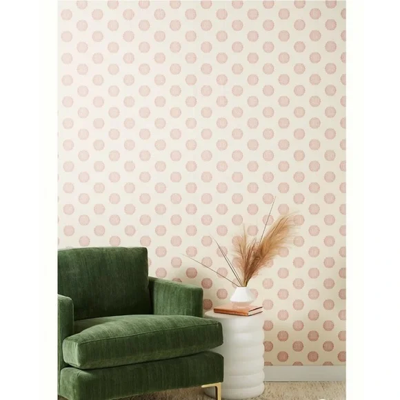 Anthropologie Ruby Medallion Wallpaper