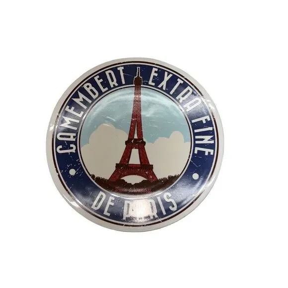 Davis & Waddell Camembert Extra Fine De Paris Round Cheese Platter