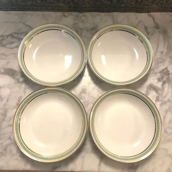 Set of 4 Vintage Delinieres & Co Limoges Bowls