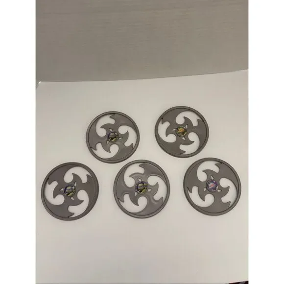 Teenage Mutant Ninja Turtles Build N Battle Combat Gear Throwing Discs Set of 5