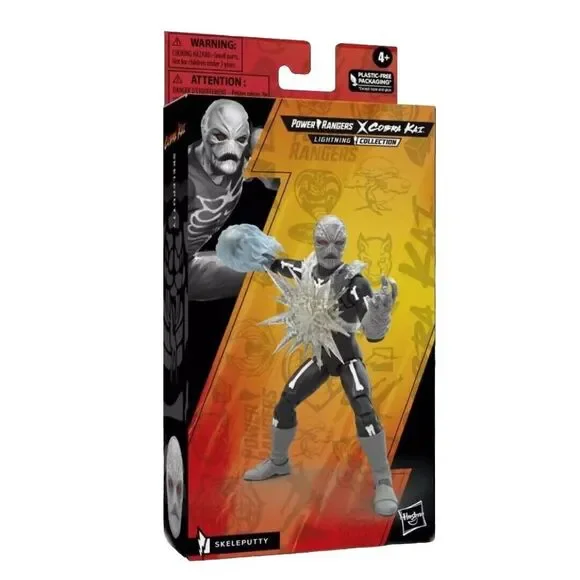 Power Rangers Lightning Collection Mighty Morphin X Cobra Kai Skeleputty‎ NEW