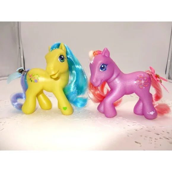 My Little Pony Meadowbrook dragonfly Yellow Blue Hair‎ 2002 Twinkle Twirl 2005
