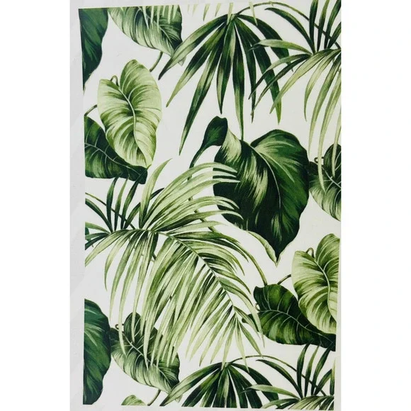 Tropical Jungle Leaves Green Wallpaper Wall Murals Removable 72x108” Wallpaper‎