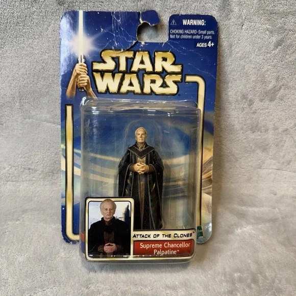 Star Wars Attack of the Clones Supreme Chancellor Palpatine 3.75