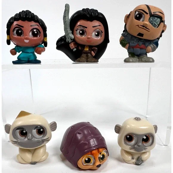 Disney Doorables RAYA AND THE LAST DRAGON LOT OF6 Tuk Tuk Tony Series 6 & 12 NEW