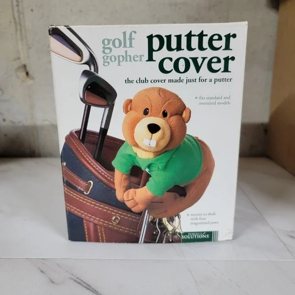 Perfect Solutions 2000s Plush Brown Gopher Golf Club Cover‎