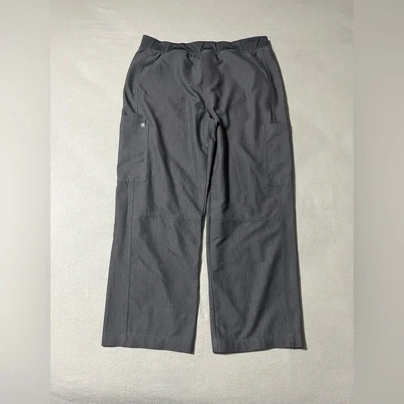 FIGS Mens‎ Axim Cargo Scrub Pants XL (34x27) Elastic Waist Stretch Comfort T2001