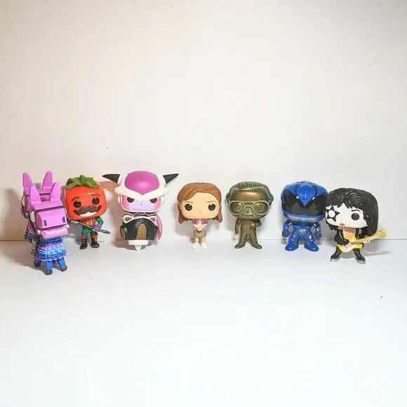 Funko Pop Loose Lot, 8 Figures