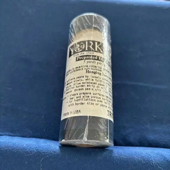 York Prepasted Decorative Border IR2758B R-04 Baseball Theme 5 Yards