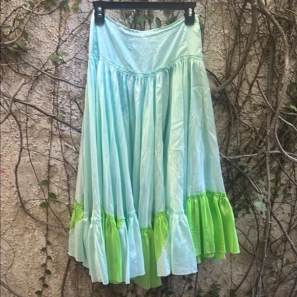 Tracyfeith 100% Silk MIDI Skirt