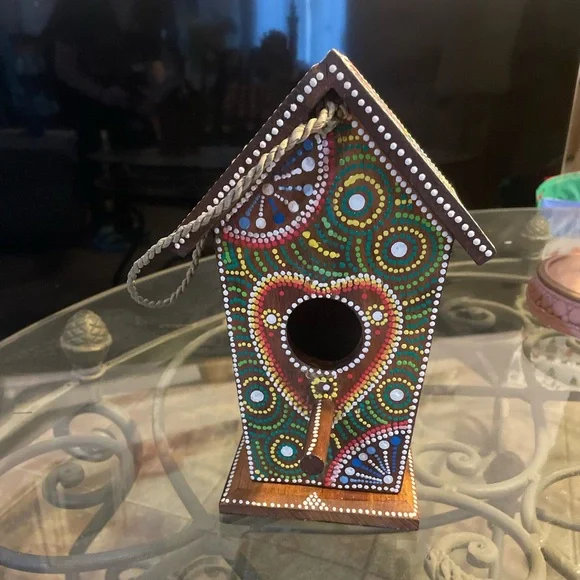 Handcrafted Multicolor Birdhouse
