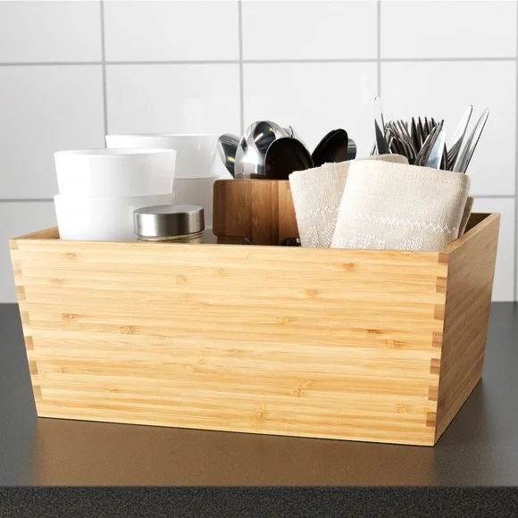 IKEA - Variera Bamboo Box w/ Handle