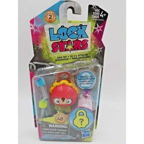 LOCK STARS Basic‎ Series 2 FLOWER Decorative Lock + Surprise Mini Lock