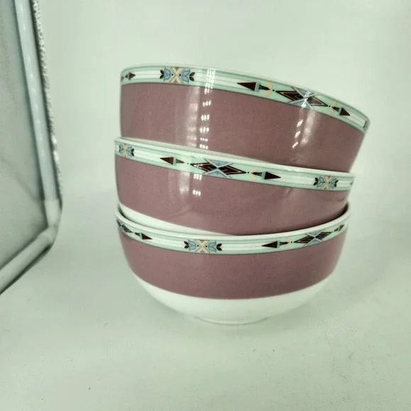 (4) Spode Formal Deco 6