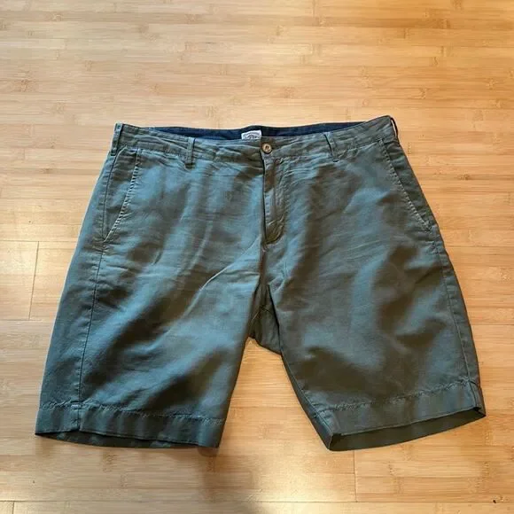Faherty cotton linen shorts
