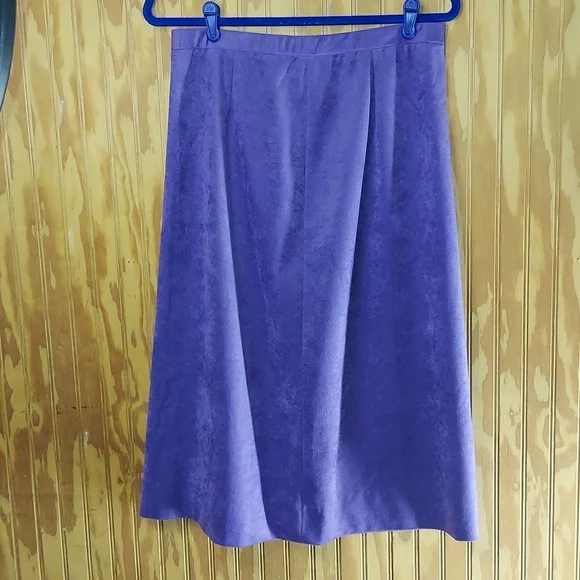 Purple handmade skirt vintage