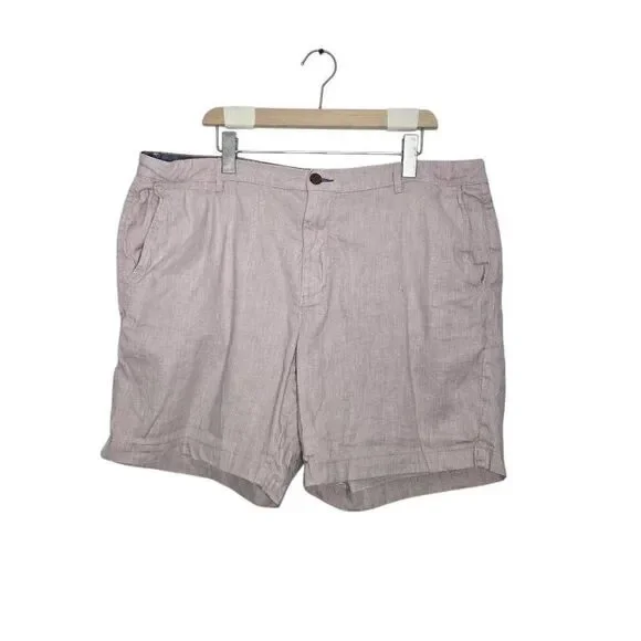 Faherty Shorts Linen Cotton Size 40 Men's Shorts Beach Casual