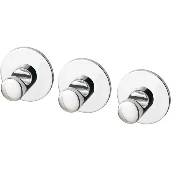 Ikea SKOGHALL Hanger, Chrome-Plated(Set of 3)