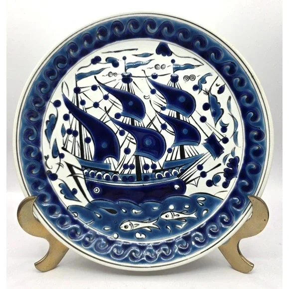 Dakas Keramik Archangelos Greek Decorative Wall‎ Plate 8