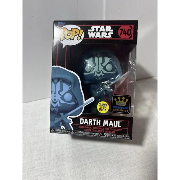 Funko Star Wars Darth Maul # 740 Glow in the Dark  Specialty Series Exclusive!