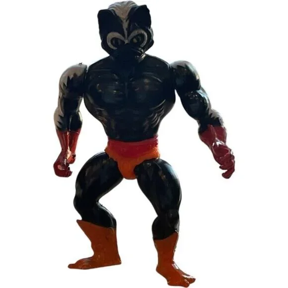Vintage Mattel MOTU He-Man Stinkor Action Figure Muscles Odor Packed Adventures