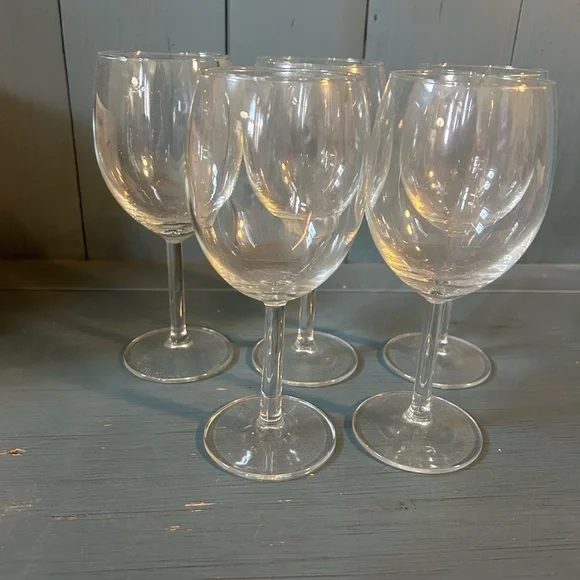 IKEA Elegant Clear Wine Glass Set of 5