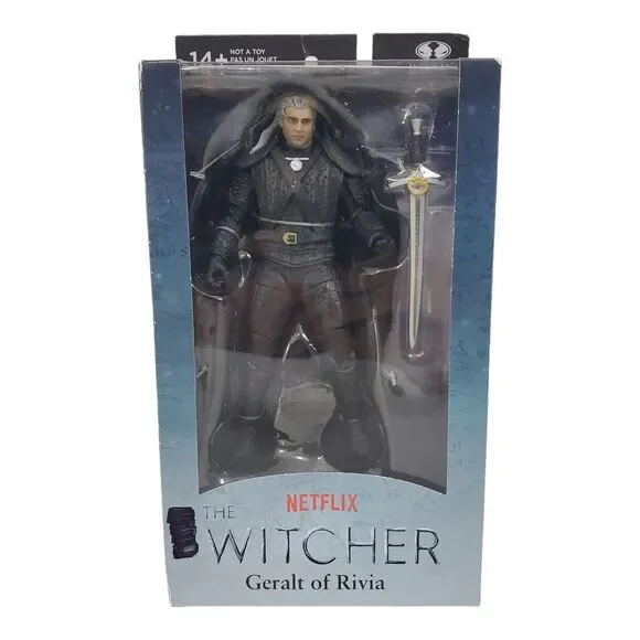 THE WITCHER Action Figure GERALT OF RIVIA McFarlane NETFLIX NIB