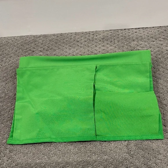 IKEA Stickat Bright Green Fabric Bedside organizer