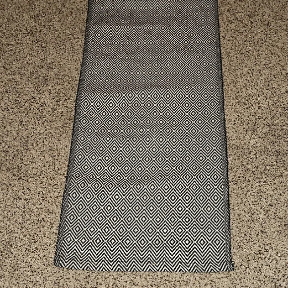 IKEA Goddag Black and White Geometric Table Runner