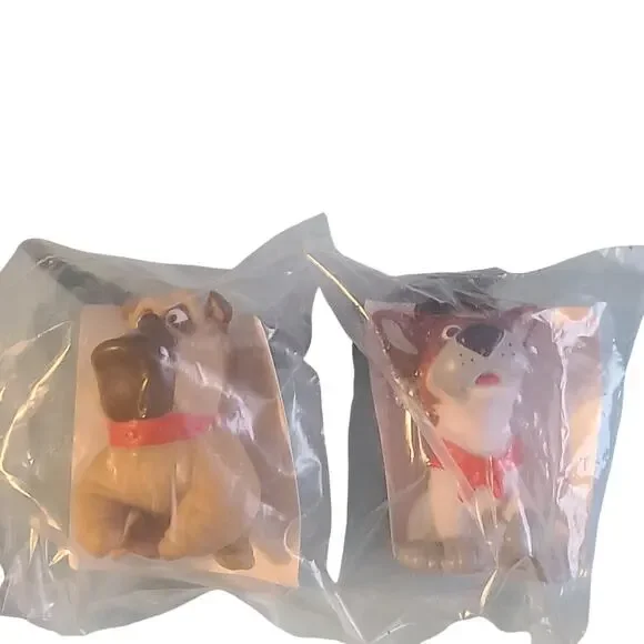 1988 McDonald's Disney Oliver and Company Set Of Four Happy Meal Toy new