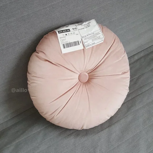 IKEA KRANSBORRE Cushion, light pink, 16 