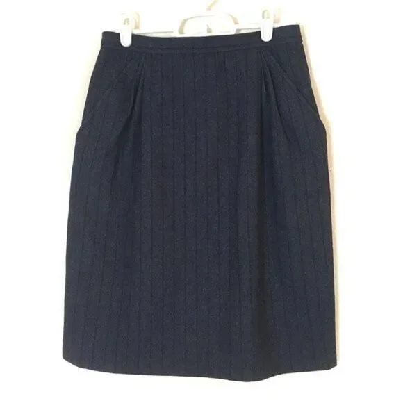 Vintage Saint Laurent Rive Gauche Skirt Size EU38 Measures 24x20