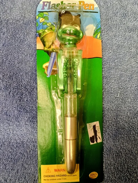 Flasher Frog Pen - Novelty Light Pen