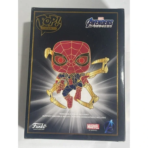FUNKO POP PIN SE MARVEL INFINITY SAGA IRON SPIDER WALMART EXCLUSIVE SG
