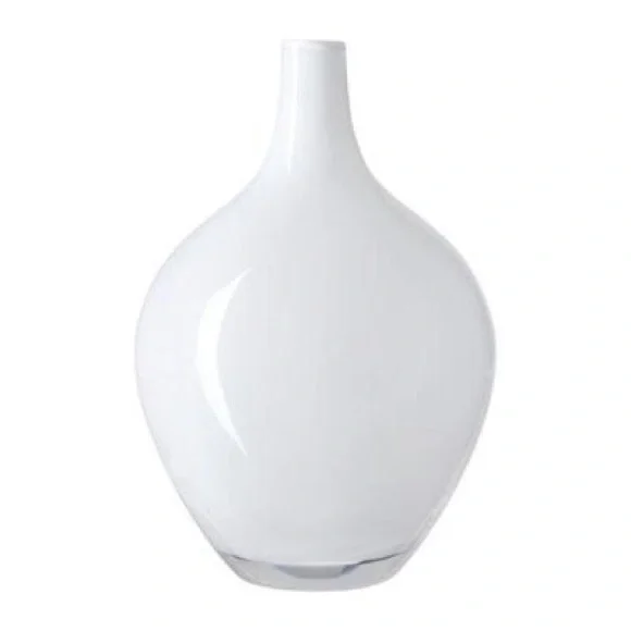 NWT IKEA White Salong Vase 301.198.37
