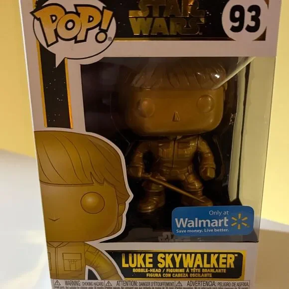 Funko Luke Skywalker Gold Collectible Figure