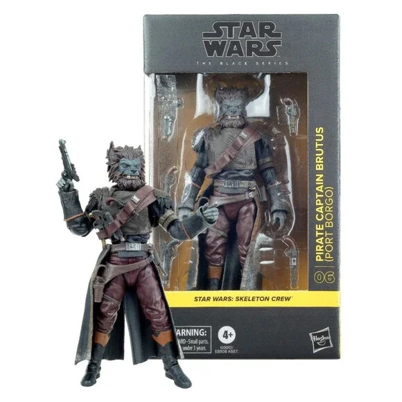 Star Wars Black Series Pirate Captain Brutus #06 Skeleton Crew Figure NIB