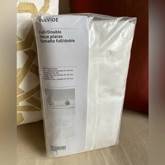 NWT IKEA ULLVIDE 4 piece Full size sheet set