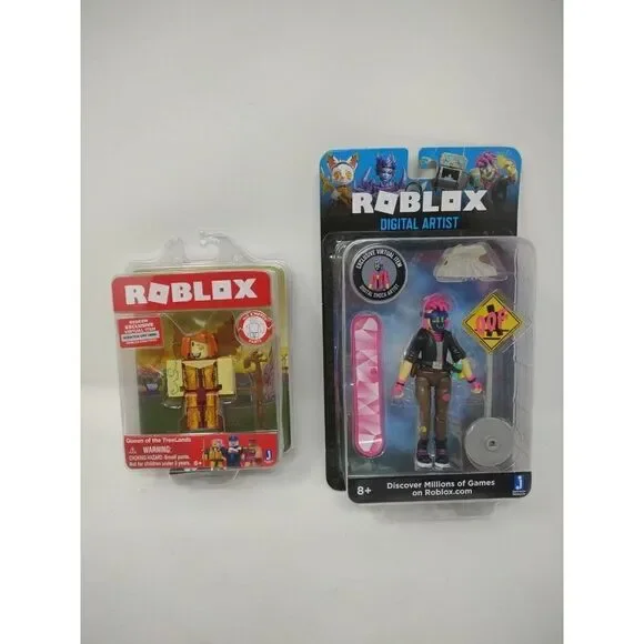 Roblox Queen of The Treelands and Digital Artist Lot with Virtual Item Codes