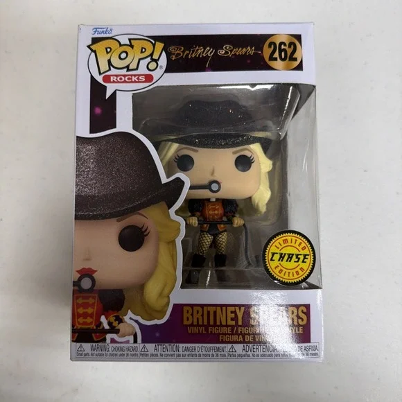 Funko Pop! Vinyl Rocks Britney Spears 262 Limited Edition Chase Figure