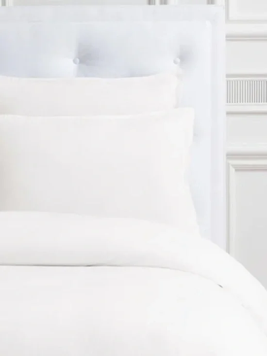 Jonathan Adler White Percale Pillowcases set of 2 white standard