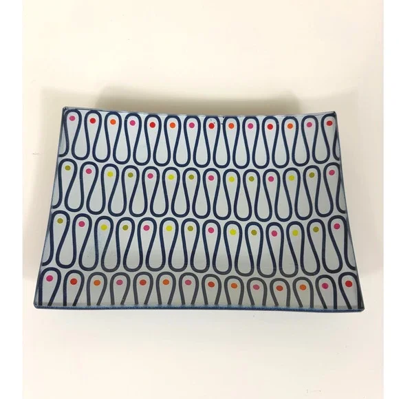 Jonathan Adler Mod Glass Trinket Tray