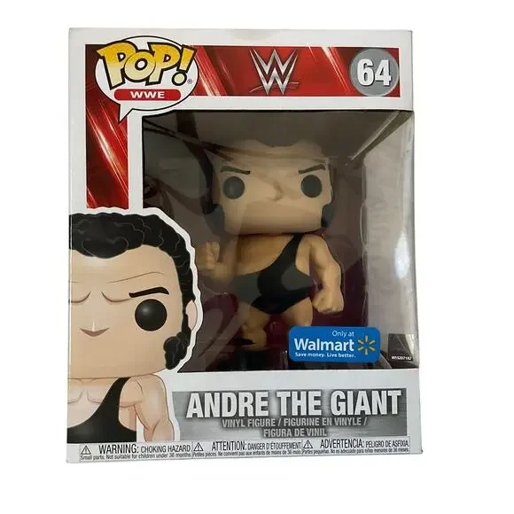 Andre The Giant WWE 6” Walmart Exclusive Funko Pop‎ - NEW