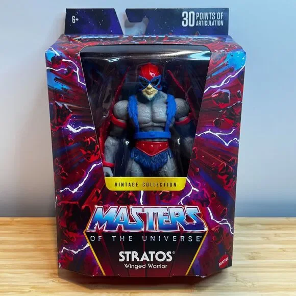 Masters of the Universe Stratos Winged Warrior Vintage Collection 7