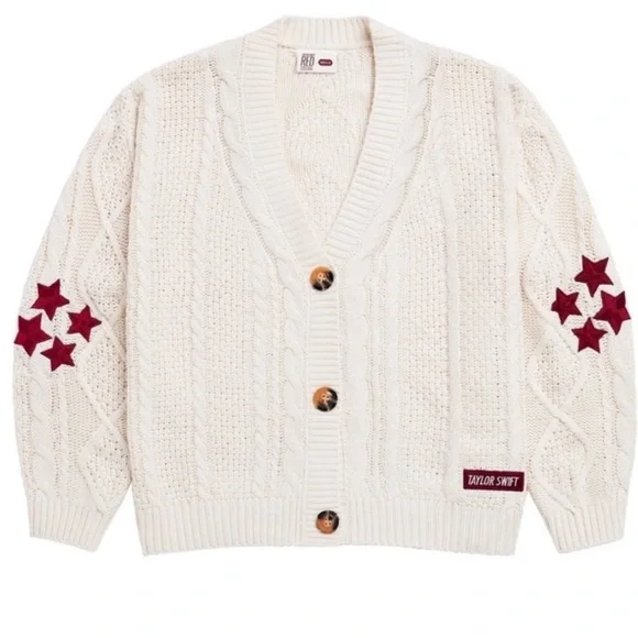 Official Taylor Swift Red TV Album Cardigan 2025