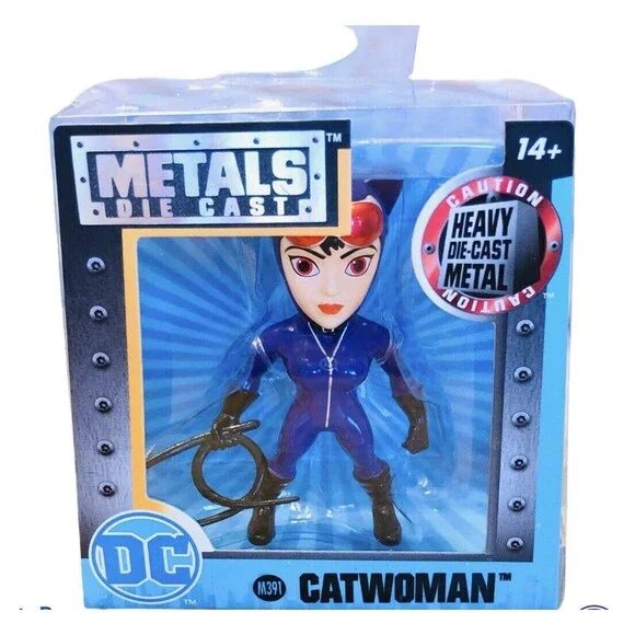 Catwoman Heavy Die Cast Metal 2” DC 2016 Comics Figure By Jada Toys‎  NIB