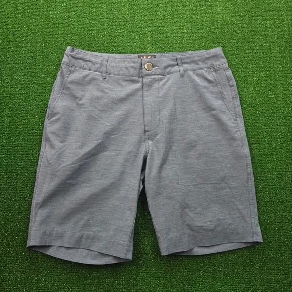Faherty All Day Shorts Mens 30 Blue Drawstring Outdoors Summer Beach Casual Golf