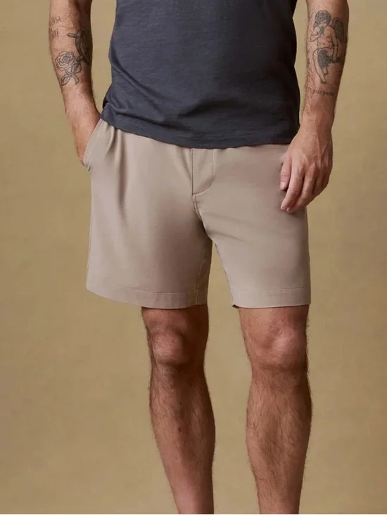 Faherty‎ All Day Shorts 7” Inseam Khaki Size 36