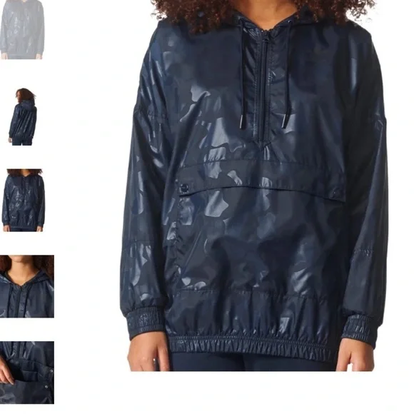 Adidas Originals Seoul Winter Embossed Windbreaker Women's size medium